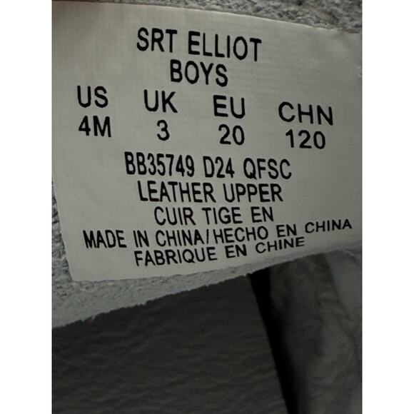 Stride Rite Elliot White Leather Walker Bootie Shoe BB35749 Toddler Size 4M (15) - Picture 3 of 8